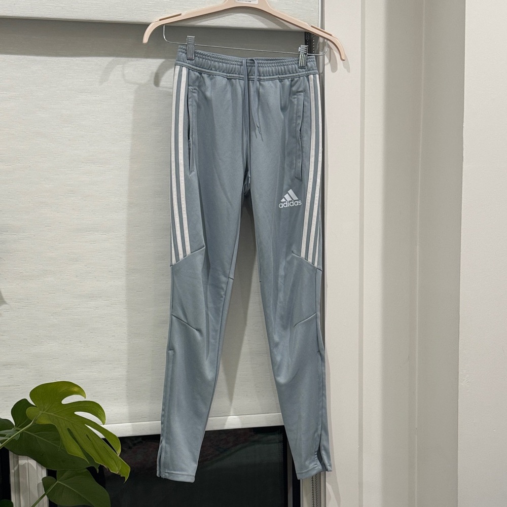 Adidas Kids Light Gray Joggers